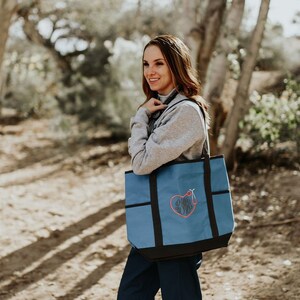 Personalized Monogrammed Nurse Stethoscope Tote Bag Personalized Solid Teacher Travel Diaper Bag