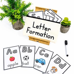 Letter Formation Activity Wallet | A–Z Alphabet Tracing Cards | EYFS Literacy & Handwriting Resource