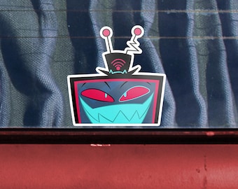 Adesivo per paraurti auto Vox Car Window Peeker - Hazbin Hotel