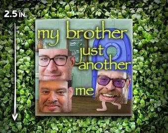 Adesivo per laptop MBMBAM Spongebob Meme – Decalcomania in vinile McElroy Brothers