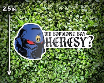 Adesivo impermeabile ispirato agli Ultramarine di Warhammer 40k - Qualcuno ha detto eresia?