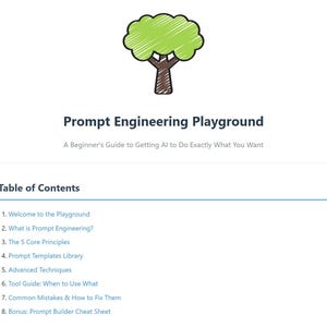 Snelle technische handleiding | AI-schrijfsjablonen, ChatGPT, Claude, Gemini Tips (digitale download pdf)