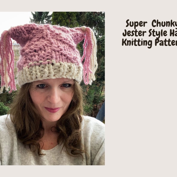 Jester Hat Pattern Etsy