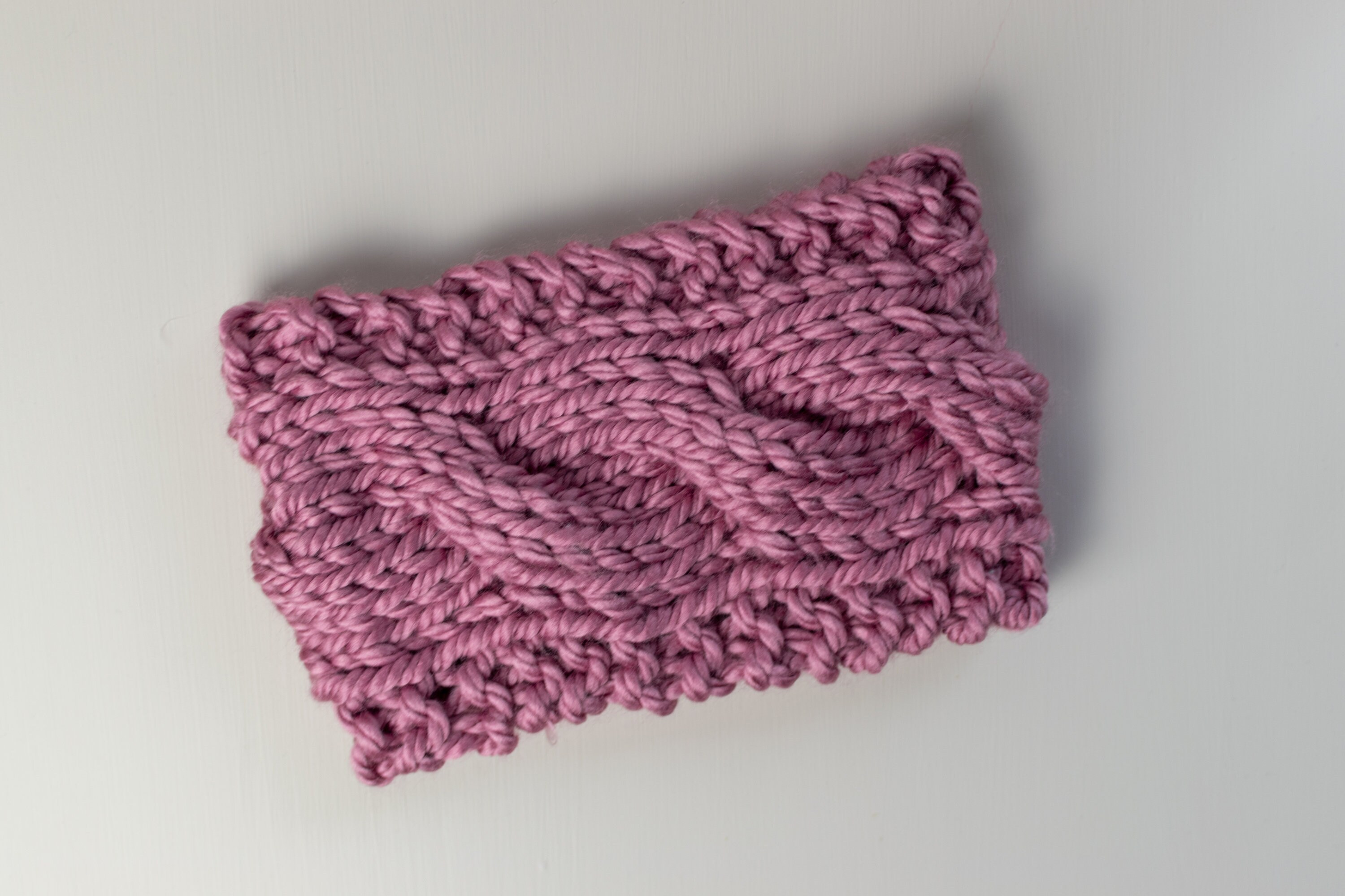 Fast and Easy Cable Headband Knitting Pattern - Super Chunky - Digital ...