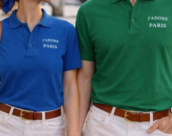 J’adore Paris Polo Shirt – Minimalist French Chic Cotton Style