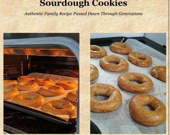 Rezept der griechischen Großmutter mit Sauerteigkeksen