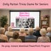Dolly Parton Trivia Game for Seniors | Senior Living Activity | Country Music Trivia PowerPoint | Recreation Therapy image 1
