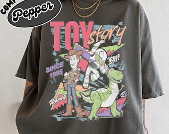 Comfort Colors Toy Story Shirt, You've Got A Friend In Me Shirt, Disney Pixar Shirt, Disneyland Trip Shirt, Woody Buzz Lightyear Shirt