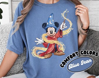Comfort Colors® Disney Fantasia Shirt, Disneyworld Shirt, Wizard Mickey And Friends Shirt, Fantasmic Shirt, Some Imagination Huh Shirt