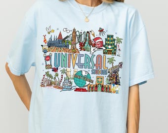 Universal Studios Florida Theme Park Vacation Shirt