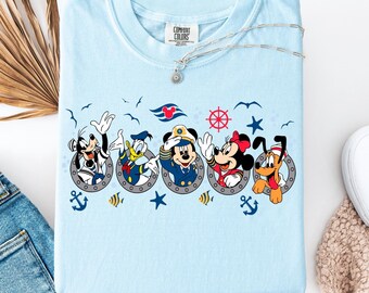 Disney Cruise Shirt, Mickey And Friends Cruise Shirt, Disney Cruise 2026 Shirt, Disney Family Trip Shirt, Mickey Cruise Shirt