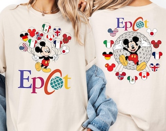 Comfort Colors® Epcot Shirt, Disney Family Vacation Shirt, EPCOT World Tour Shirt