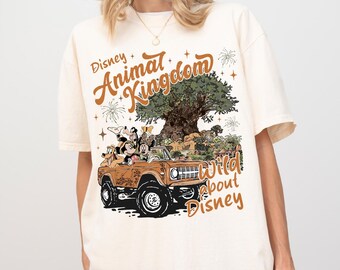 Comfort Colors® Animal Kingdom Shirt, Disney Mickey And Friends