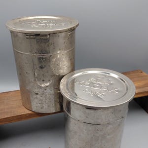 Zestaw zbiorników do wywoływania filmów Kodak Vintage, metalowe pojemniki do przechowywania w ciemni