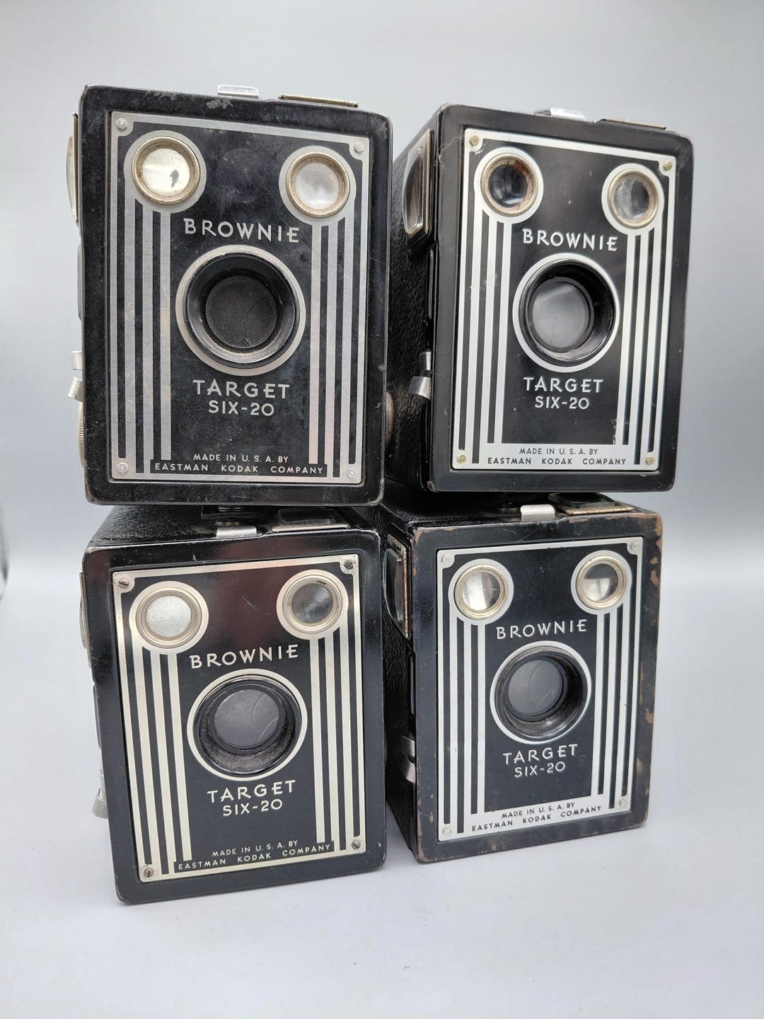 Kodak Brownie Target Six-20 Cameras • Vintage Film Collector Set - Etsy