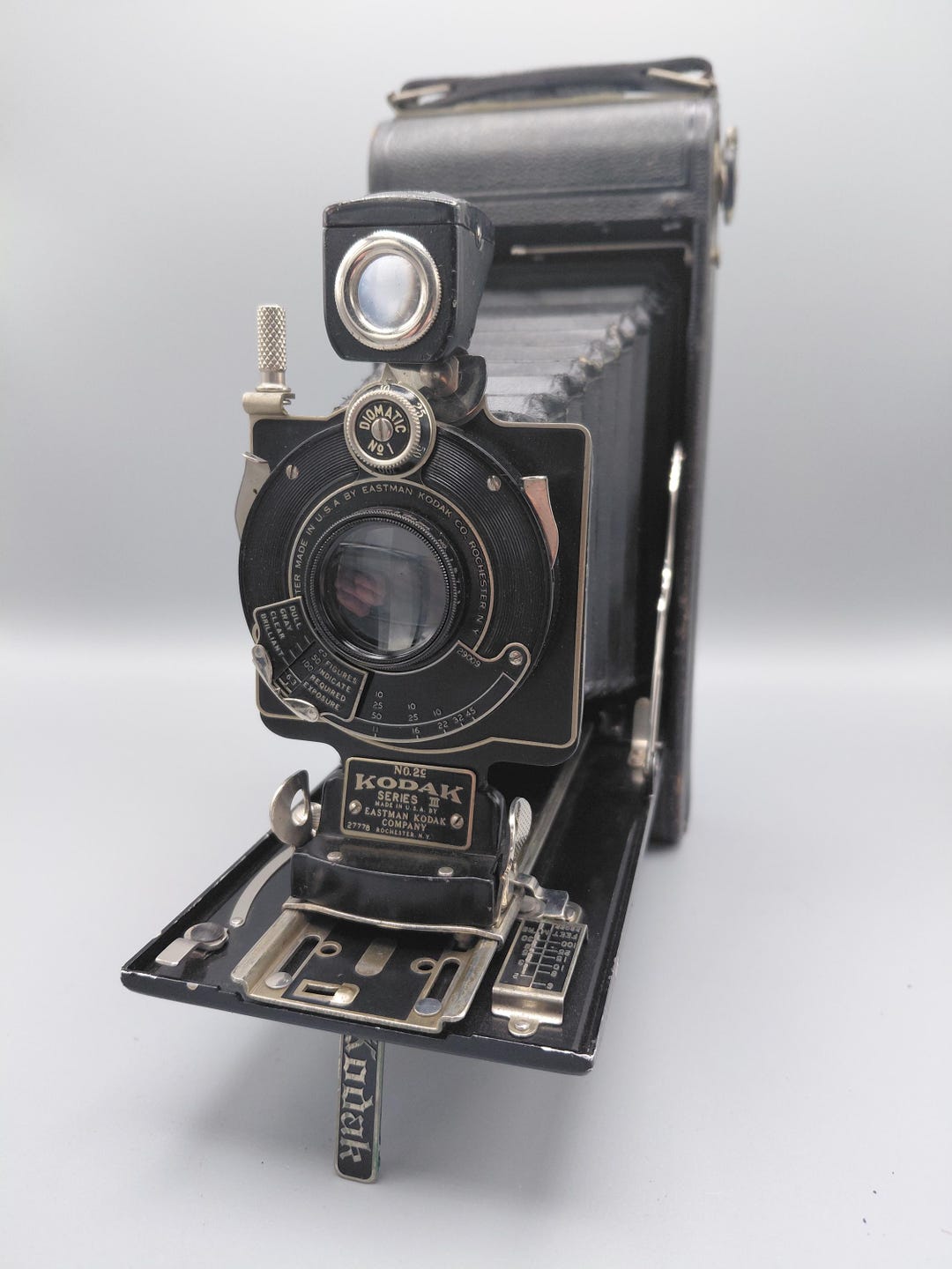 Antique Kodak No. 2C Series III Folding Camera – 1920s Anastigmat Lens ...