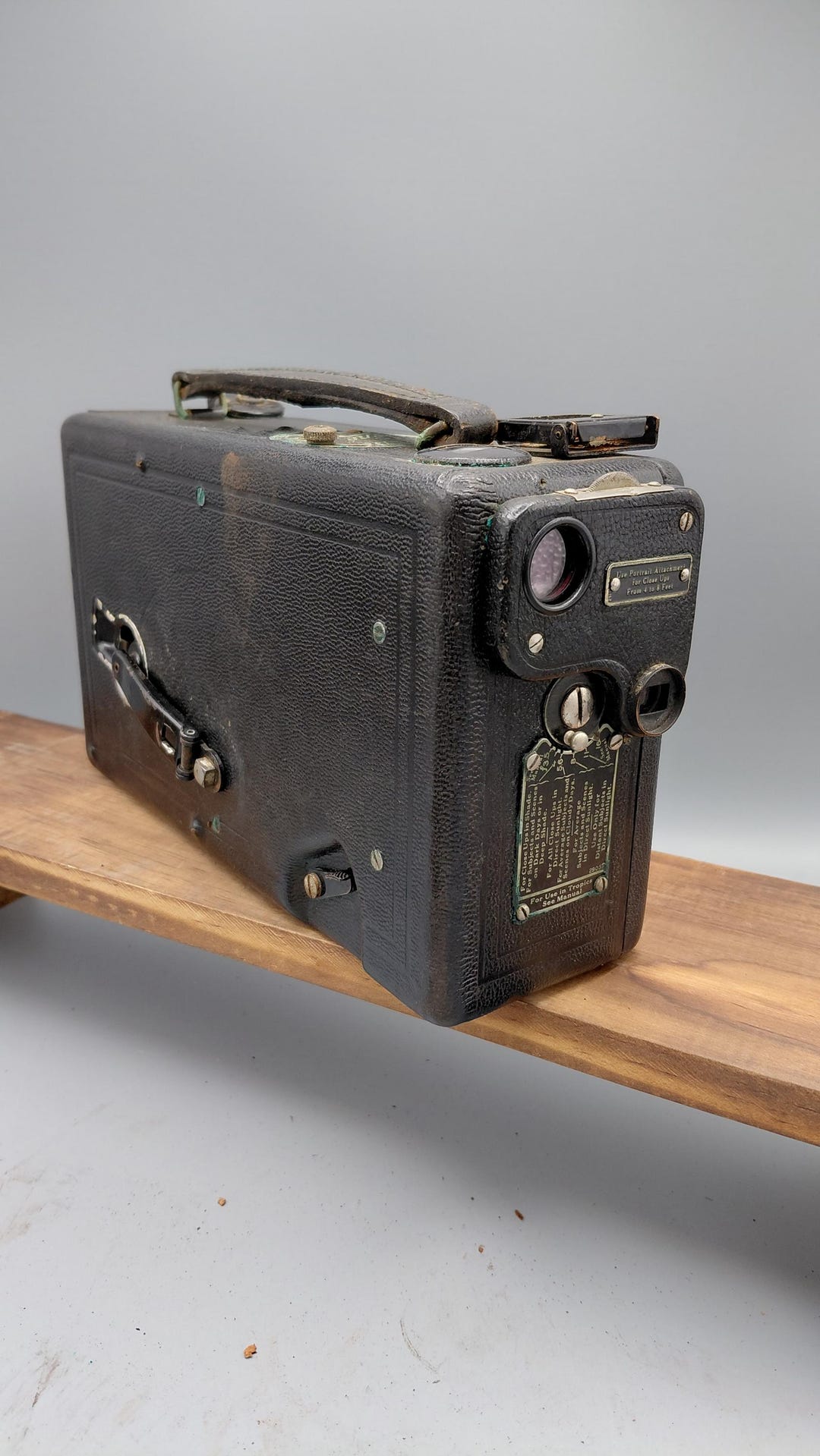 Vintage Kodak Cine-kodak Model B 16mm Movie Camera With Original