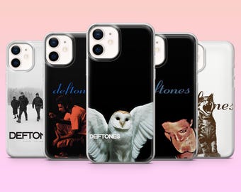 Deftones Phone Case Rock Band Rock n Roll Cover for iPhone 17Pro, 16, 15, 14, 13, Samsung S25, S24, S23, S22, A16, A26, Pixel 10, 9Pro