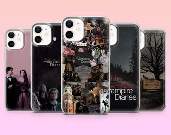Vampire Diaries Handyhülle Stefan Damon Dracula Hülle für iPhone 17Pro, 16, 15, 14, 13, Samsung S25, S24, S23, S22, A16, A26, Pixel 10, 9Pro