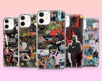 21 Pilots Phone Case Twenty One Pilots Music Cover for iPhone 17Pro, 16, 15, 14, 13, Samsung S25, S24, S23, S22, A16, A26, Pixel 10, 9Pro