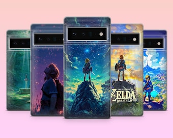 Legend of Zelda Phone Case Sword Zelda Gaming Cover for Google Pixel 10, 10Pro, 9, 9Pro, 8A, 8, 7A, 6A, Samsung S26, S25, S24, iPhone 17, 16