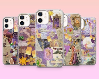 Rapunzel-Handyhülle – Die verwickelte Prinzessin – für iPhone 17 Pro, 16, 15, 14, 13, Samsung S25, S24, S23, S22, A16, A26, Pixel 10, 9 Pro