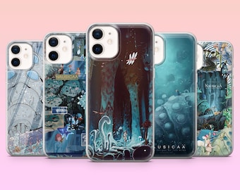 Nausicaa Phone Case Valley of The Wind Anime Cover for iPhone 17Pro, 16, 15, 14, 13, Samsung S25, S24, S23, S22, A16, A26, Pixel 10, 9A