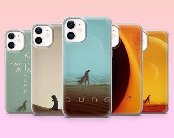 Dune Phone Case Minimal Desert Cover for iPhone 17Pro, 16, 15, 14, 13, Samsung S25, S24, S23, S22, A16, A26, Pixel 10, 9Pro