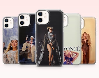Beyonce Phone Case Pop Star Artist Cover for iPhone 17Pro, 16, 15, 14, 13, Samsung S25, S24, S23, S22, A16, A26, Pixel 10, 9Pro