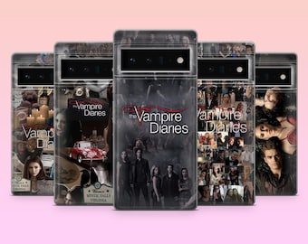 Cover per telefono con tema Vampire Diaries, serie TV, cover a tema vampiri per Google Pixel 10, 10 Pro, 9, 9 Pro, 8A, 8, 7A, 6A, Samsung S26, S25, S24, iPhone 17, 16