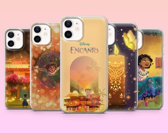 Encanto Phone Case Mirabel Family Disney Cover for iPhone 17Pro, 16, 15, 14, 13, Samsung S25, S24, S23, S22, A16, A26, Pixel 10, 9Pro