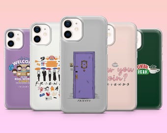 Friends Phone Case Comedy TV Show Cover for iPhone 17Pro, 16, 15, 14, 13, Samsung S25, S24, S23, S22, A16, A26, Pixel 10, 9Pro