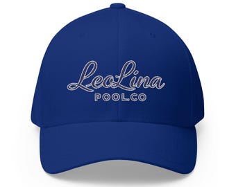 LeaLina Poolco embroidered cap | closed-back structured baseball hat