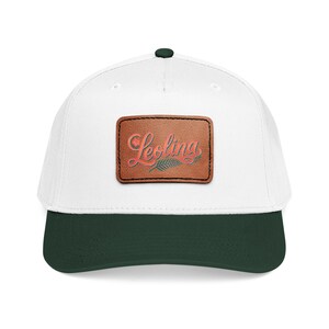 Beach Life Leather Patch Baseball Cap | Poolside Vibes, Rectangle Patch