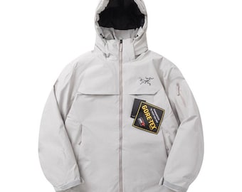 Chaqueta de plumón verde Arcteryx Macai Goretex para esquí / Abrigo impermeable Arcteryx