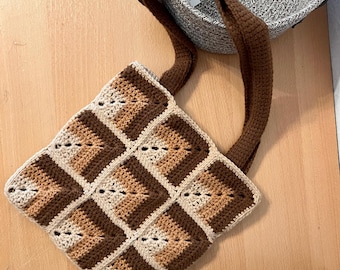 3D Optical Illusion Tote Bag
