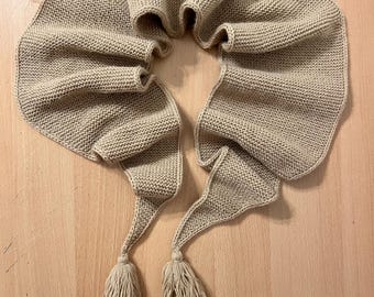Scarf Knitting Pattern with Tassels – Easy Beginner-Friendly DIY