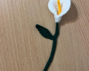Kalla (Calla) Flower Bookmark