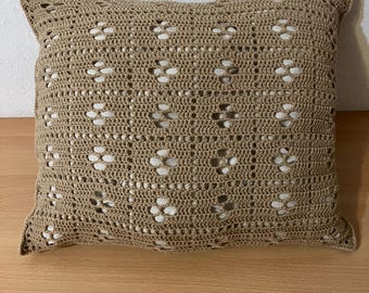 Delicate Lace Cushion Cover