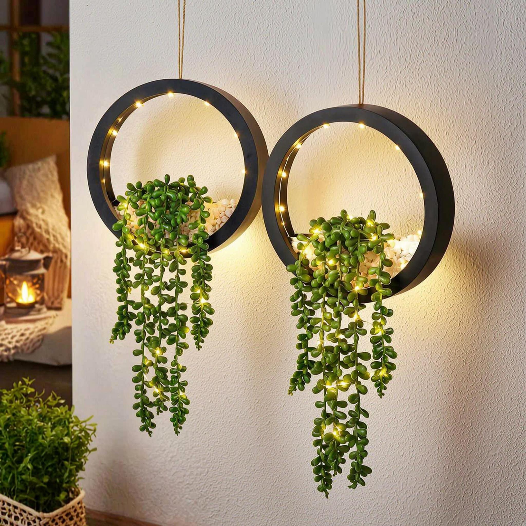 Hanging Plant Lights - Etsy