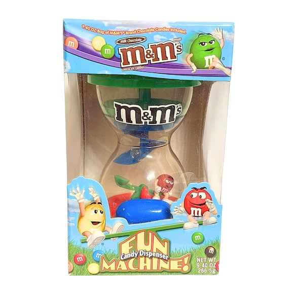 Mars M&m's Fun Machine Candy Dispenser Official Vintage