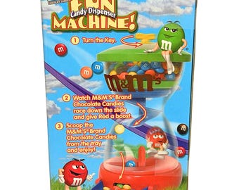 Mars M&m's Fun Machine Candy Dispenser Official Vintage