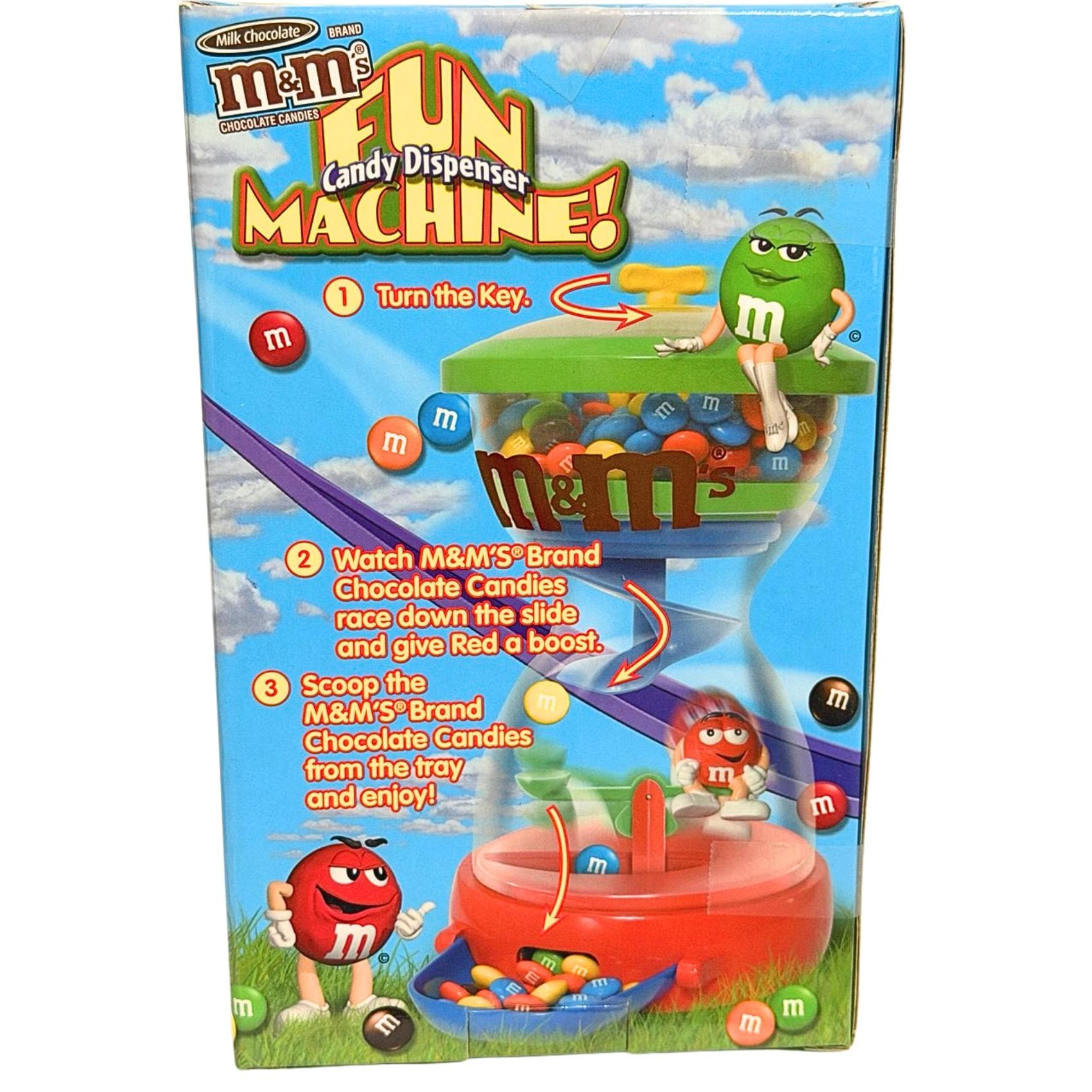 Mars M&m's Fun Machine Candy Dispenser Official Vintage