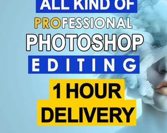 Custom Photo Editing Service: Remove or Add Object, Photoshop Manipulation , Face Swap, Colorize, Resize, Photo Editing (Deliver In 1 Hour)