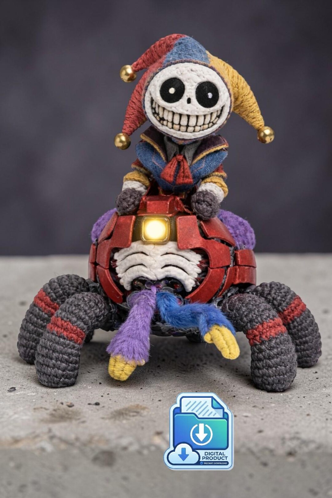 Prototype 1006 Crochet Chibi Horror Monster STL – Cute Creepy Game ...