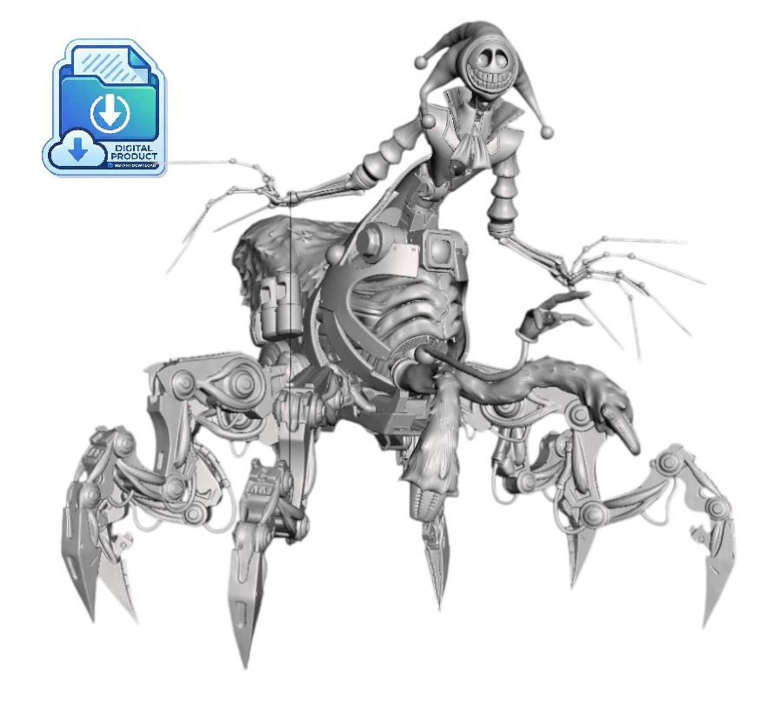 Prototype 1006 STL Digital 3D Printable Monster - Etsy Canada