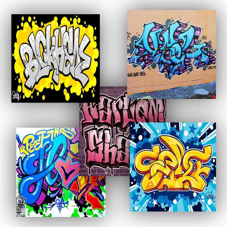 Download Print Graffiti Words Special Pack Download Digital ...