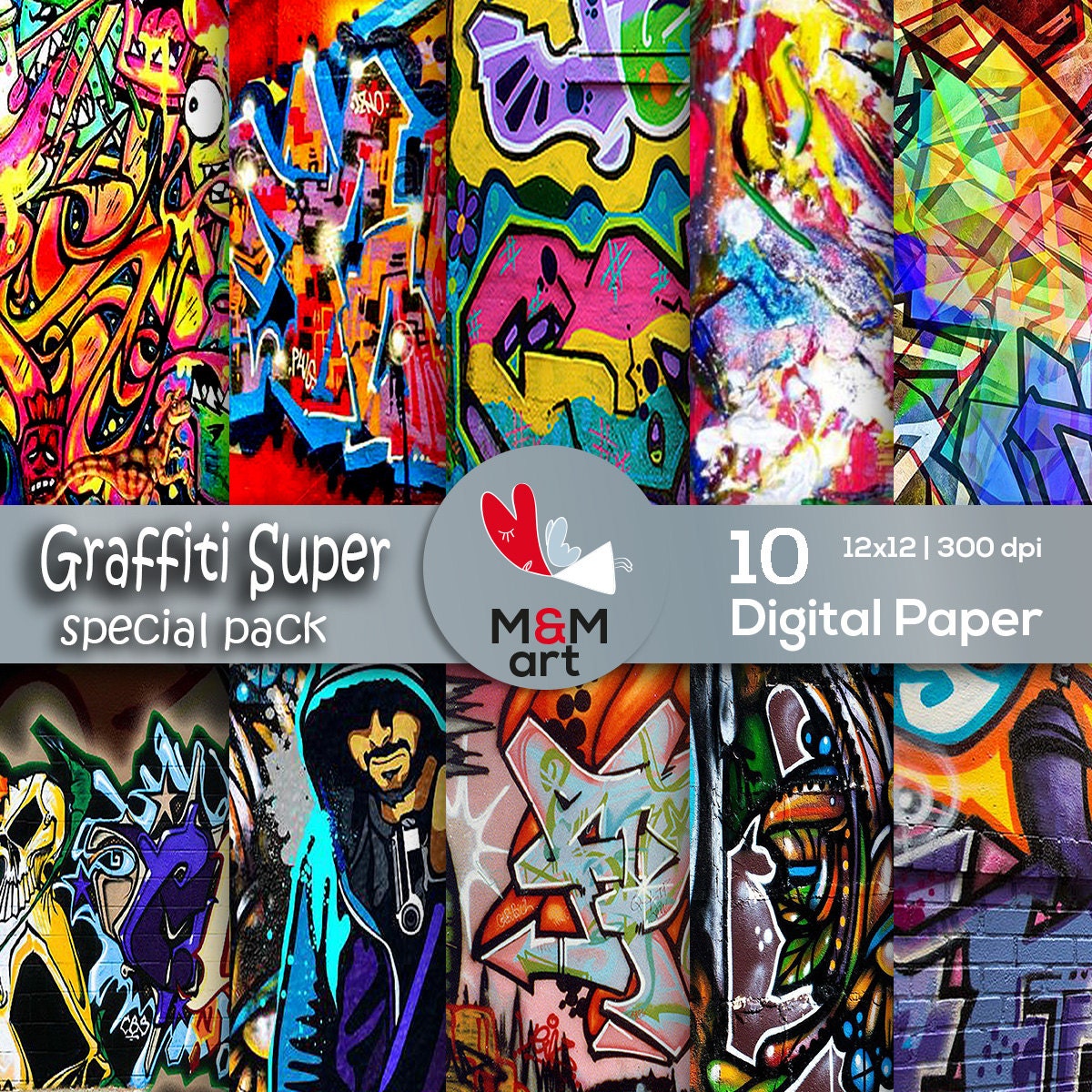 Download Print Graffiti Super DIigital Texture Colour Paper Digital ...