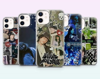 Billie Eilish-telefoonhoesje beroemde zangeres Cover voor iPhone 17, 16, 15, 14, 13, 12, Samsung S26, S25, S24, S23, A16, A56, Pixel 10, 9Pro
