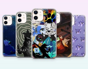 Harig telefoonhoesje dier cosplay hoes voor iPhone 17, 16, 15, 14, 13, 12, Samsung S26, S25, S24, S23, A16, A56, Pixel 10, 9Pro